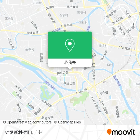 锦绣新村-西门地图