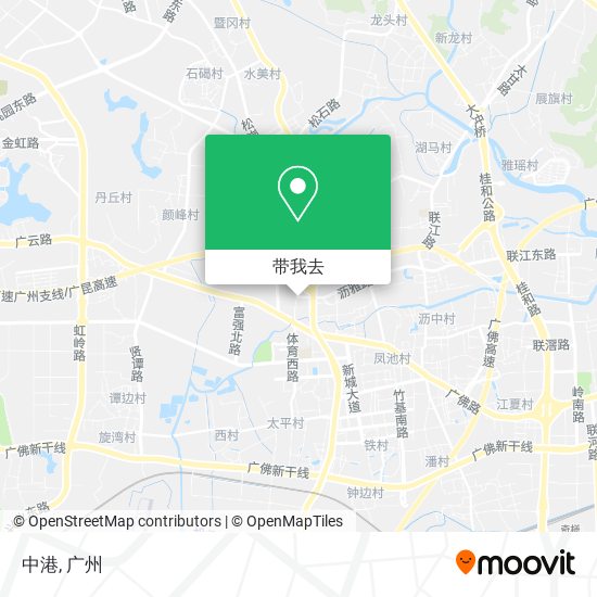 中港地图