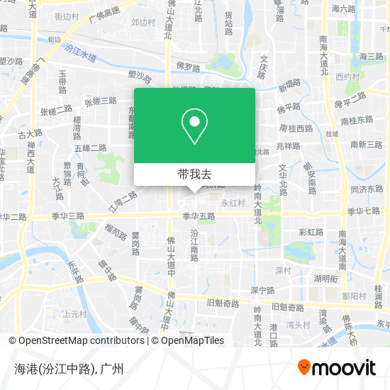 海港(汾江中路)地图