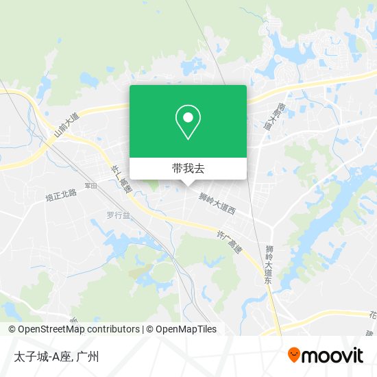 太子城-A座地图