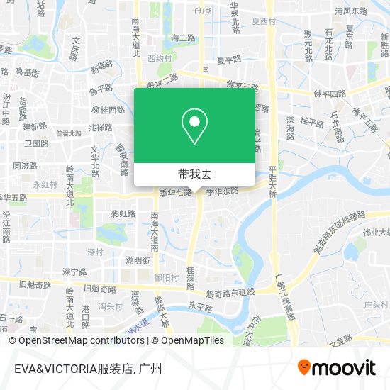 EVA&VICTORIA服装店地图