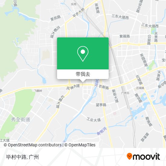 毕村中路地图