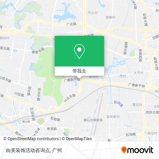 由美装饰活动咨询点地图