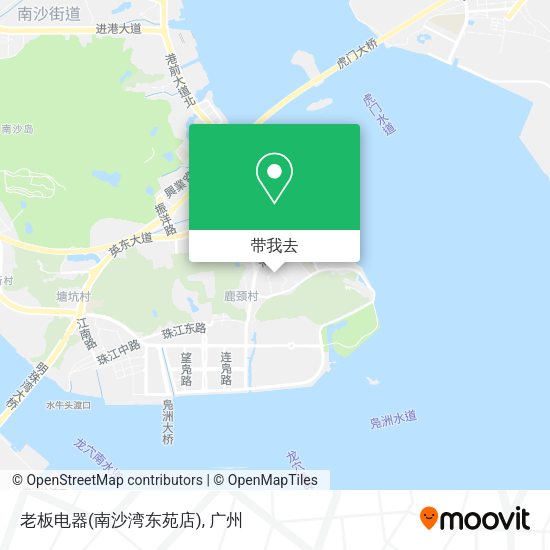 老板电器(南沙湾东苑店)地图