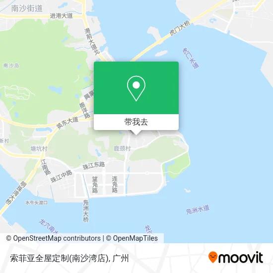索菲亚全屋定制(南沙湾店)地图