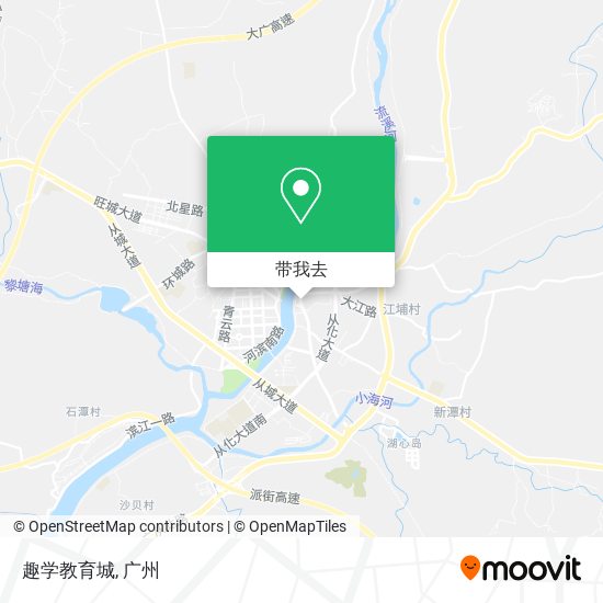 趣学教育城地图