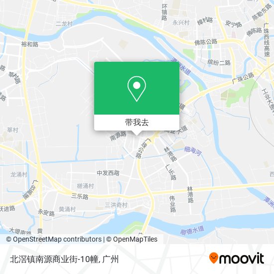 北滘镇南源商业街-10幢地图