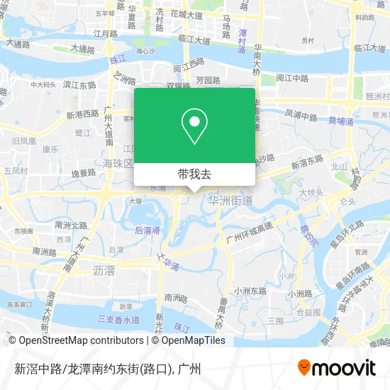 新滘中路/龙潭南约东街(路口)地图