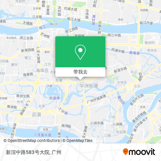 新滘中路583号大院地图