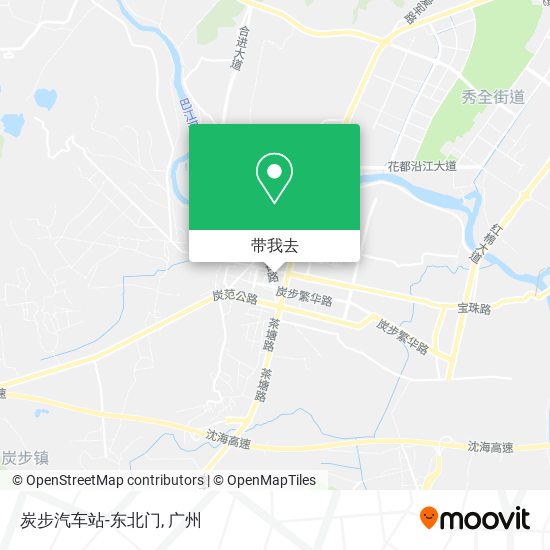 炭步汽车站-东北门地图