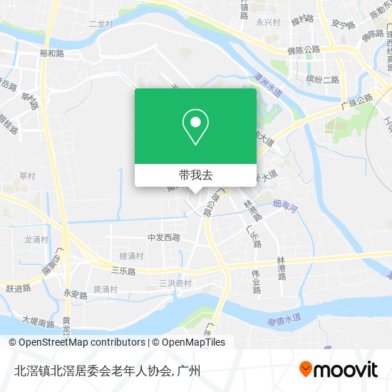 北滘镇北滘居委会老年人协会地图