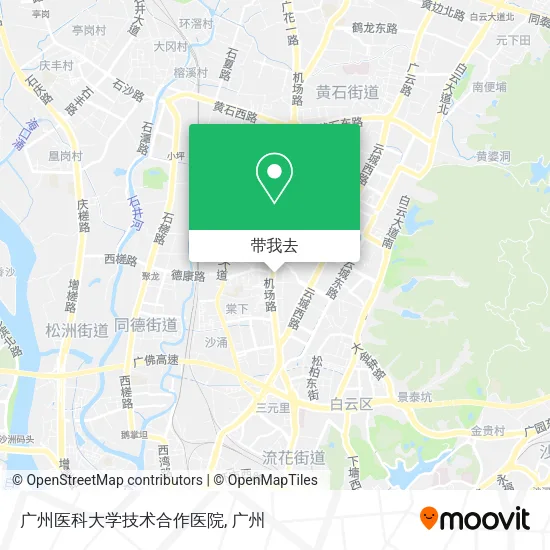 广州医科大学技术合作医院地图