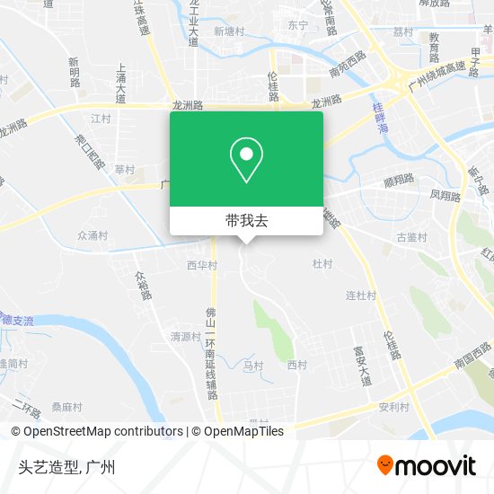 头艺造型地图