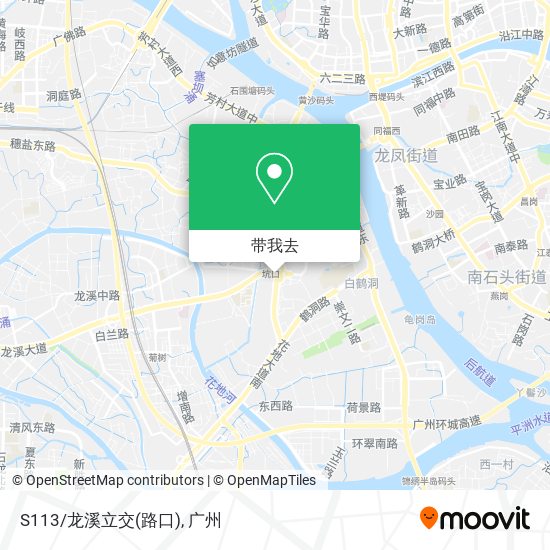S113/龙溪立交(路口)地图