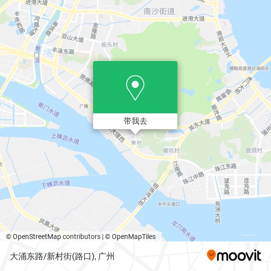大涌东路/新村街(路口)地图