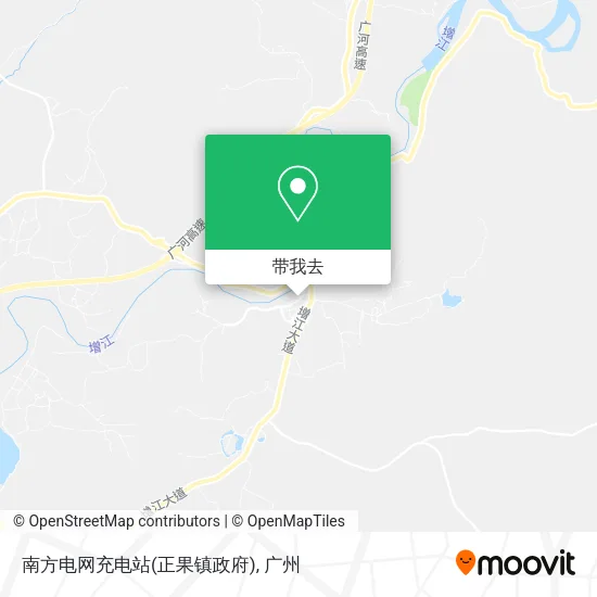 南方电网充电站(正果镇政府)地图