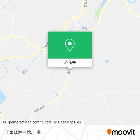 正果镇林业站地图