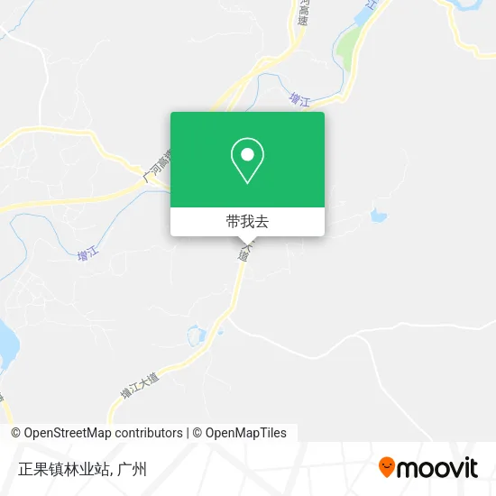 正果镇林业站地图