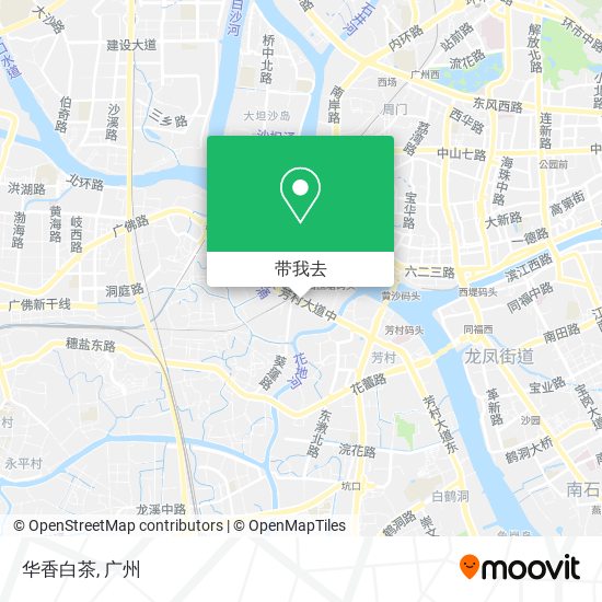 华香白茶地图