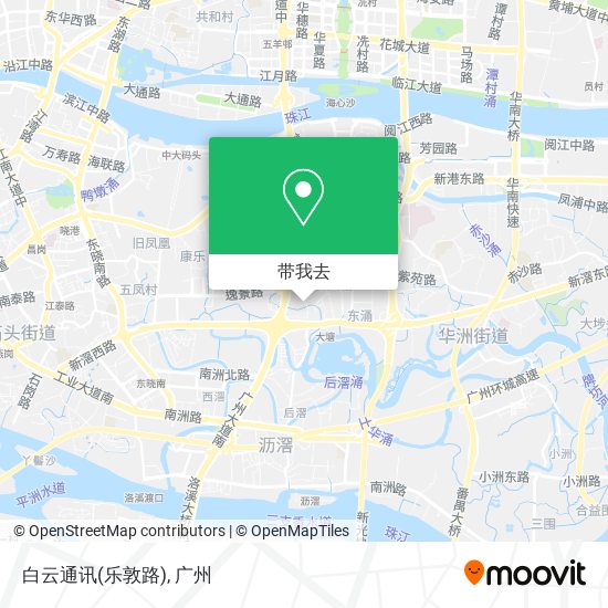 白云通讯(乐敦路)地图
