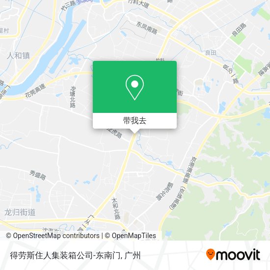 得劳斯住人集装箱公司-东南门地图