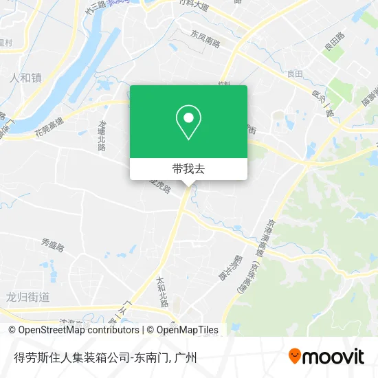 得劳斯住人集装箱公司-东南门地图