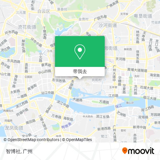 智博社地图