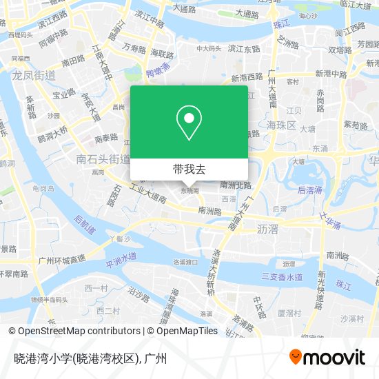 晓港湾小学(晓港湾校区)地图