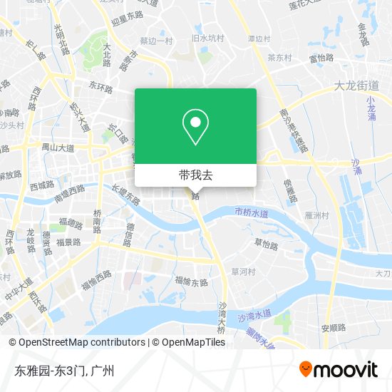 东雅园-东3门地图
