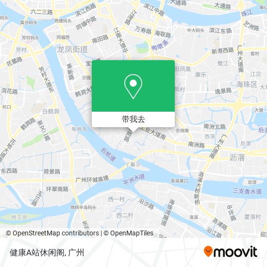 健康A站休闲阁地图