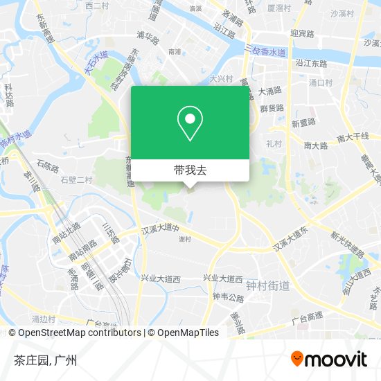 茶庄园地图
