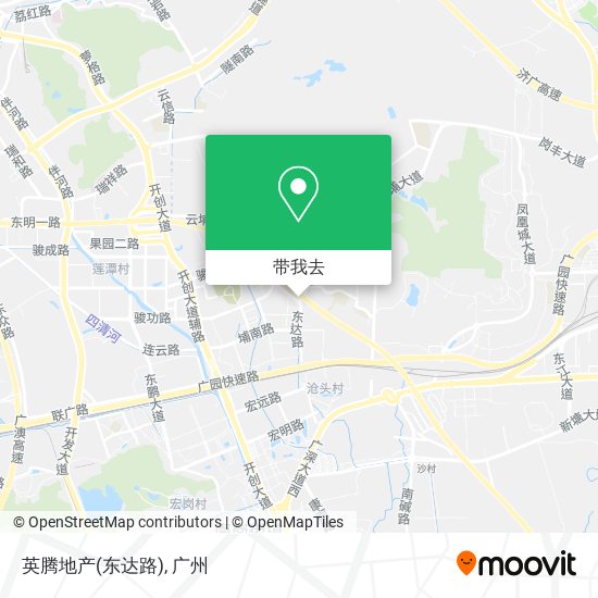 英腾地产(东达路)地图