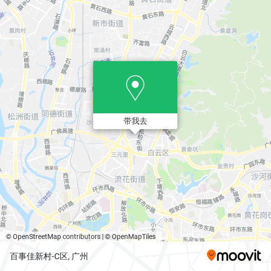 百事佳新村-C区地图