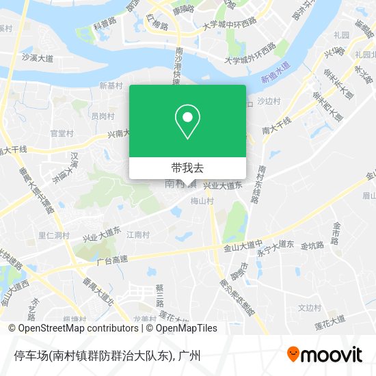 停车场(南村镇群防群治大队东)地图