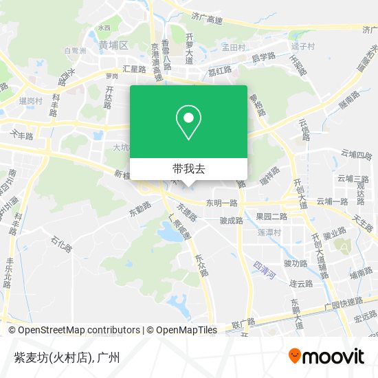 紫麦坊(火村店)地图