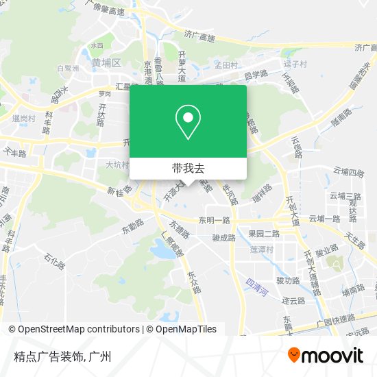 精点广告装饰地图
