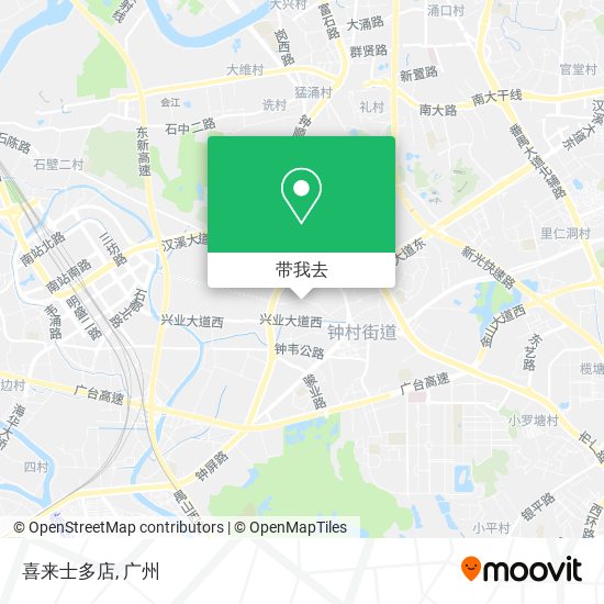 喜来士多店地图
