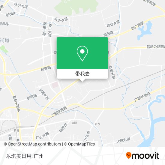 乐琪美日用地图
