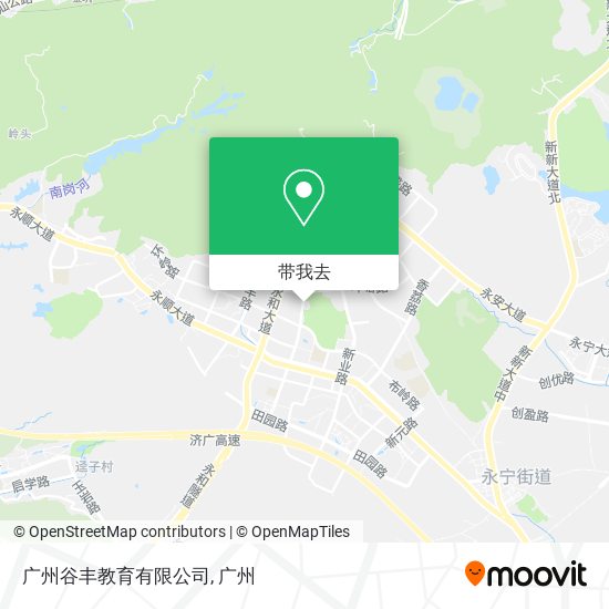 广州谷丰教育有限公司地图