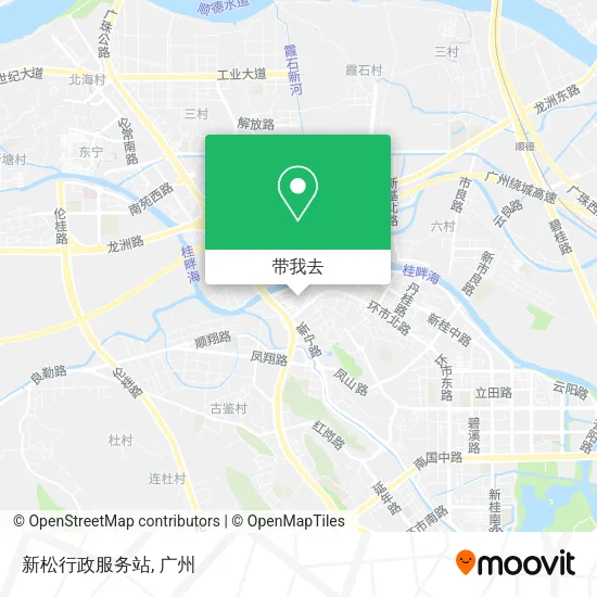 新松行政服务站地图