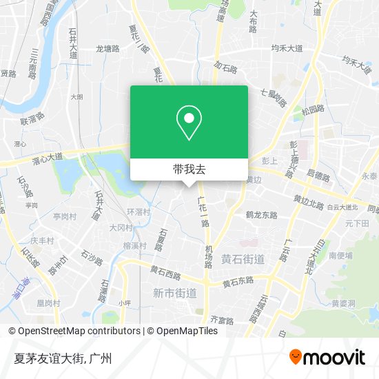 夏茅友谊大街地图