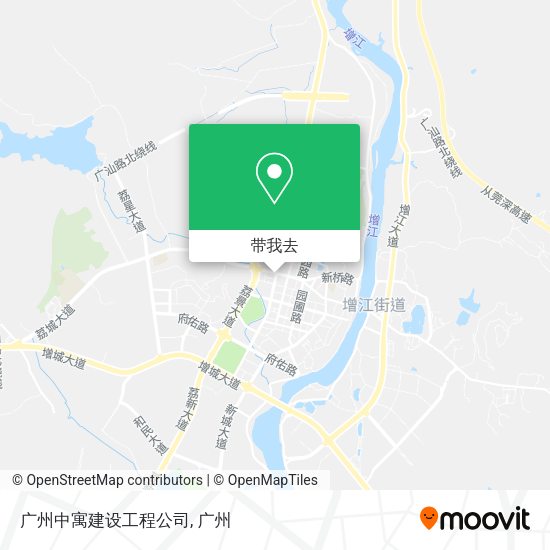 广州中寓建设工程公司地图