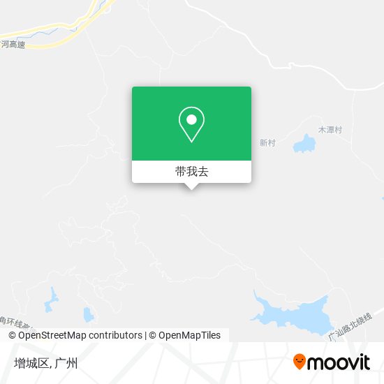 增城区地图