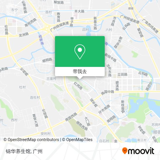 锦华养生馆地图