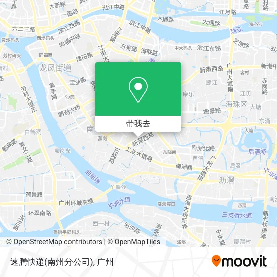 速腾快递(南州分公司)地图