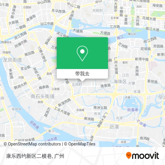 康乐西约新区二横巷地图