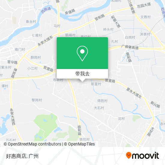 好惠商店地图