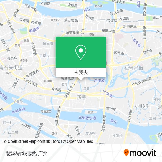 慧源钻饰批发地图