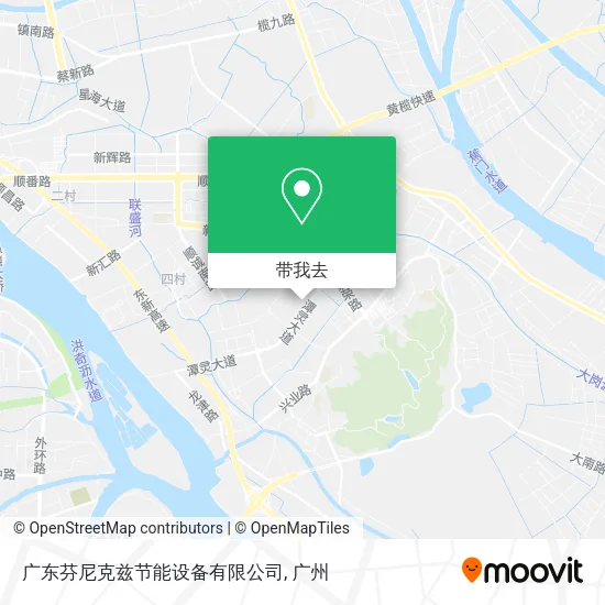 广东芬尼克兹节能设备有限公司地图