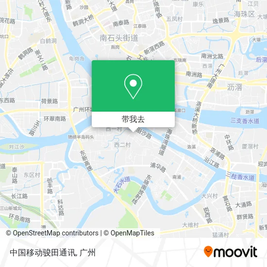 中国移动骏田通讯地图
